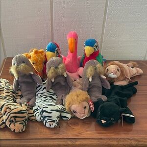 Beanie Babies Zoo Animals Bundle